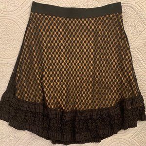 Max studio black lace overlay skirt, Medium